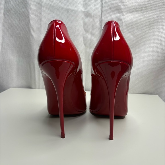 Christian Louboutin Red Patent Leather so Kate Heels 41.5 - Picture 4 of 7